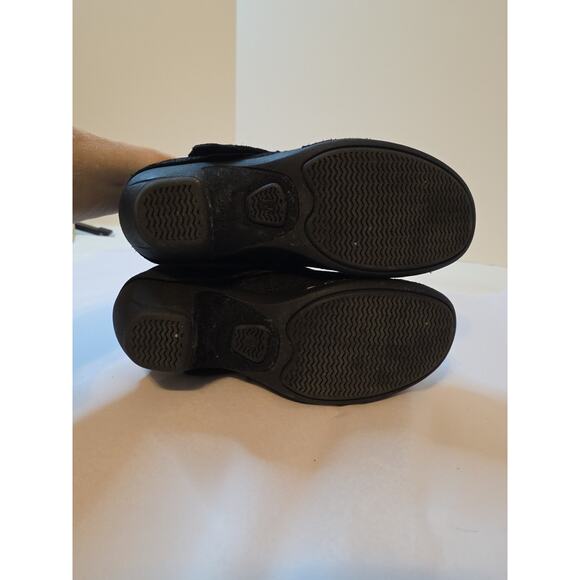 Merrell Luxe Black Button Suede Booties Ankle Womens Size 8.5 Moto Winter - Picture 14 of 16